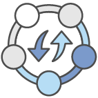 AWS Continuous Delivery Icon Colour Transparent