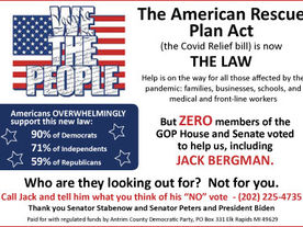 The American Rescue Plan Act(the Covid Relief bill) is now THE LAW