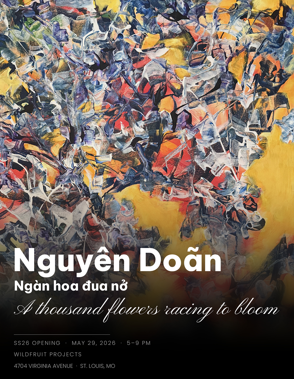 Opening Reception: Nguyên Doãn: Ngàn hoa đua nở (A Thousand Flowers Racing to Bloom)
