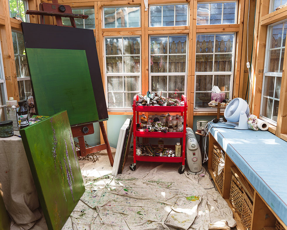 Greenhouse Painting Studio