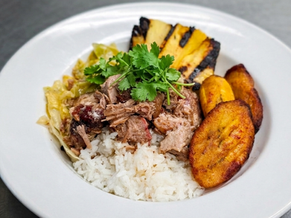 Photo depicting food recently served in the Gould Farm dining room.