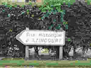 Agincourt Historic Circuit sign; photo by Ellen Gigliotti for Twotogo