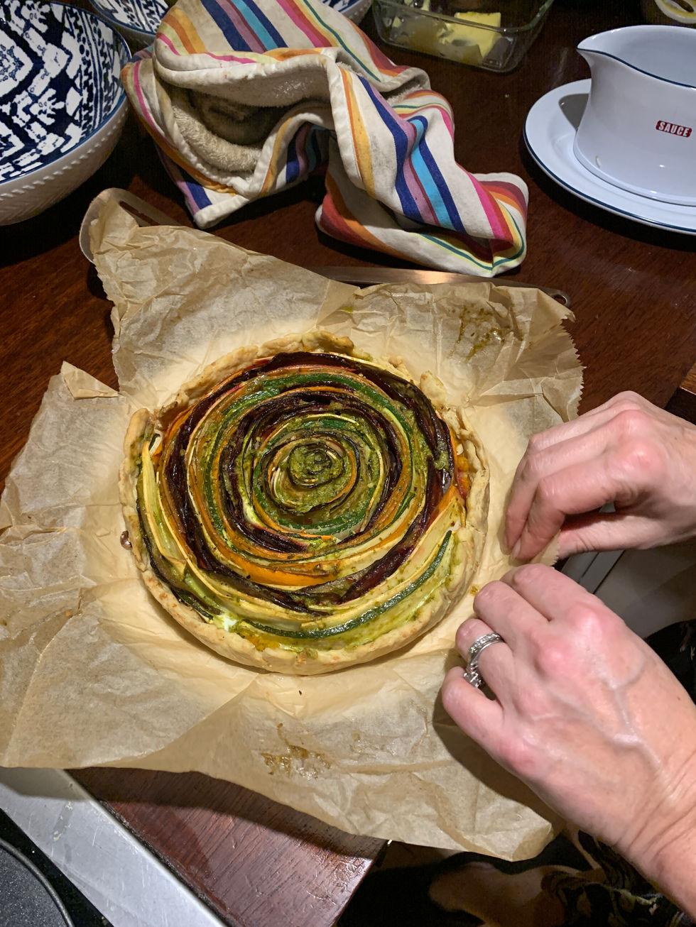 A vegan pie of courgette and carrots london restaurant hotel