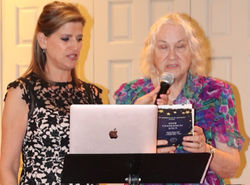 Bonnie Rapp, Dorothy Rainier leading 100 Years Song