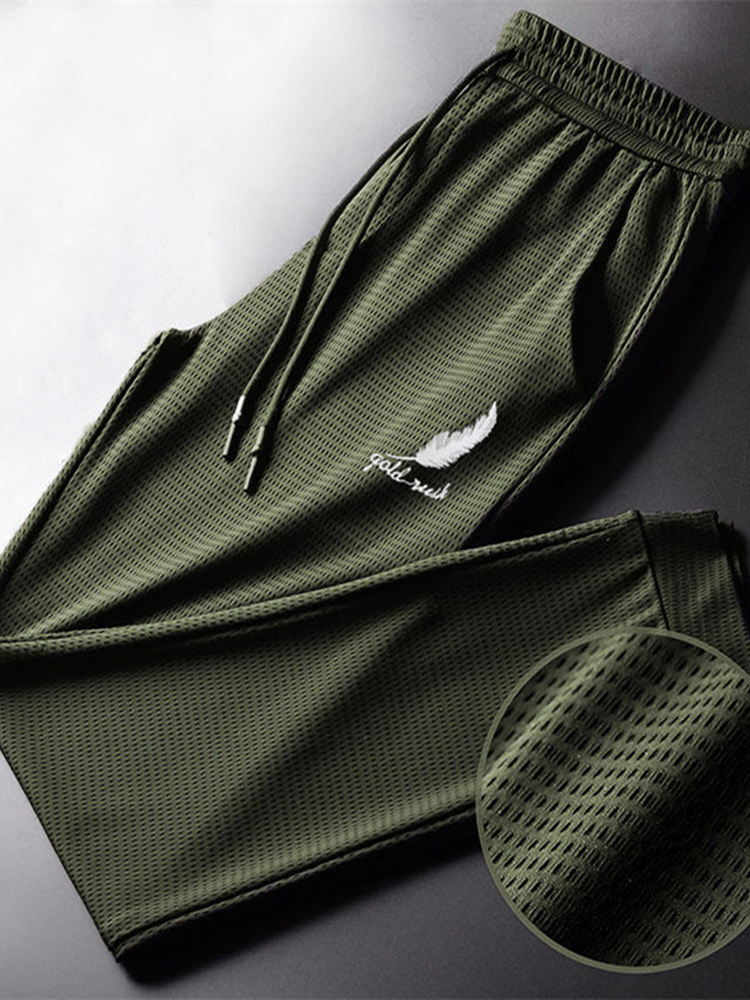 Thumbnail: Men Fashion Quick Dry Pants Lightweight Hiking Jogging Running Trousers Breathab