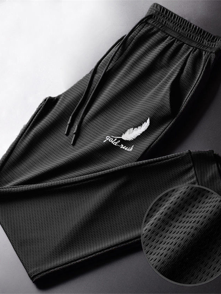 Thumbnail: Men Fashion Quick Dry Pants Lightweight Hiking Jogging Running Trousers Breathab