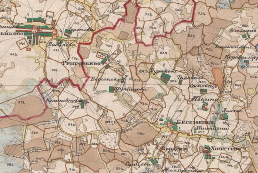 Berezovik map