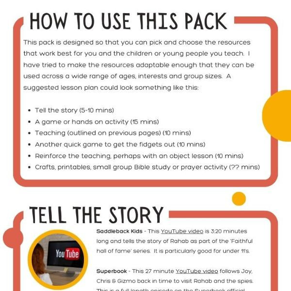 Thumbnail: Free Rahab Full Lesson Pack