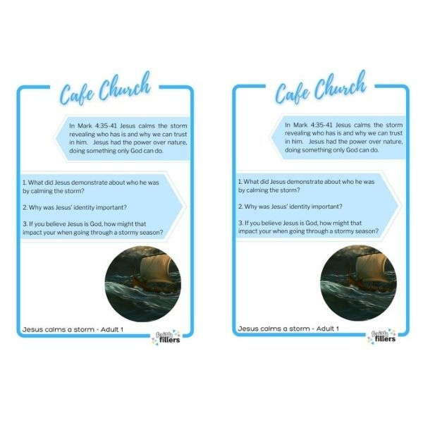 Thumbnail: Cafe Church Jesus Calms a Storm