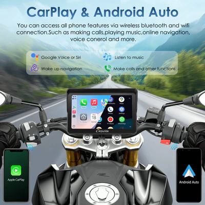 Carpuride Motorfiets Smart Stereo Carpuride W702S Pro – miniatuur 7