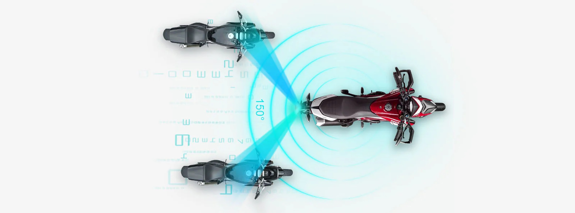 INNOVV ThirdEYE Motorfiets Radar System (Mirror Version) – miniatuur 9