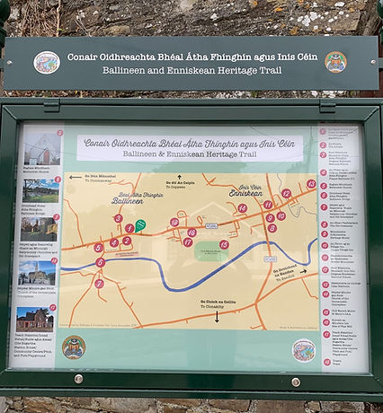 ballineen enniskean heritage trails map tidy towns cork vvbdesign glanmire graphic designer in cork illustrator