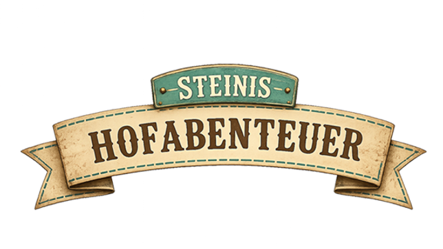 Veranstaltungsbanner: "Steinis Hofabenteuer"