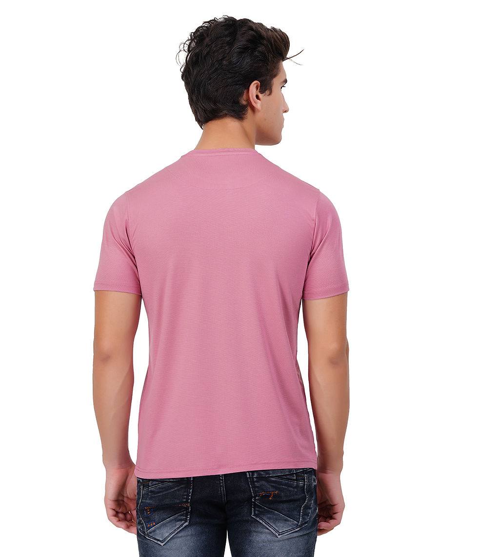 Thumbnail: Men's Closed Crew Neck Tee - Onion