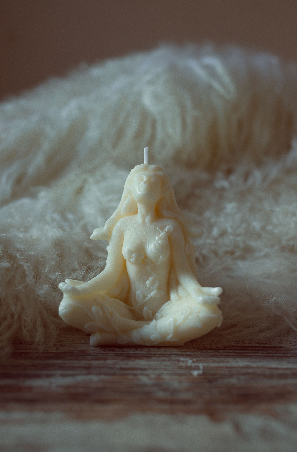 Miniatura: Lesní Víla sójová rituální svíčka