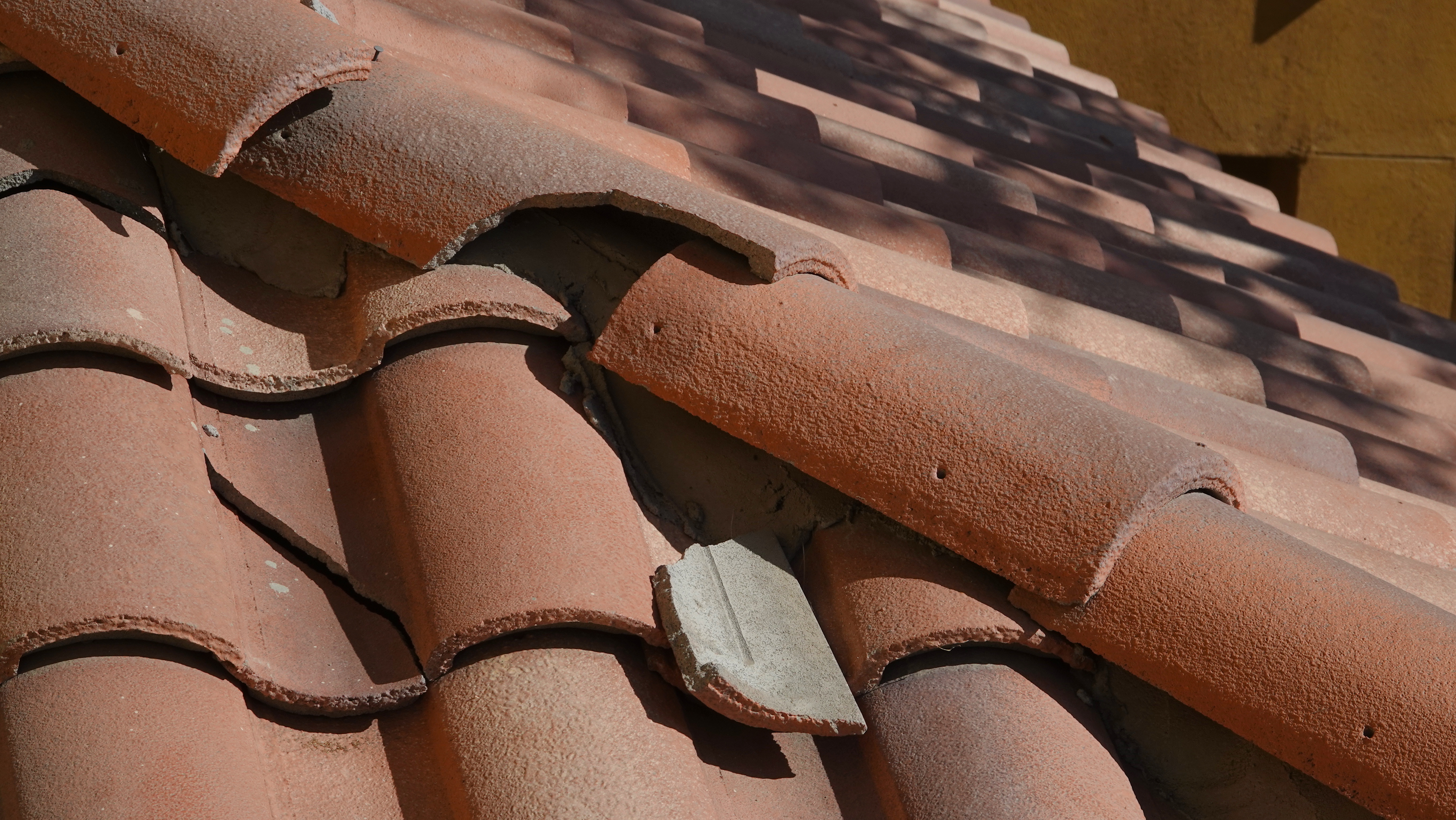 Roof damage