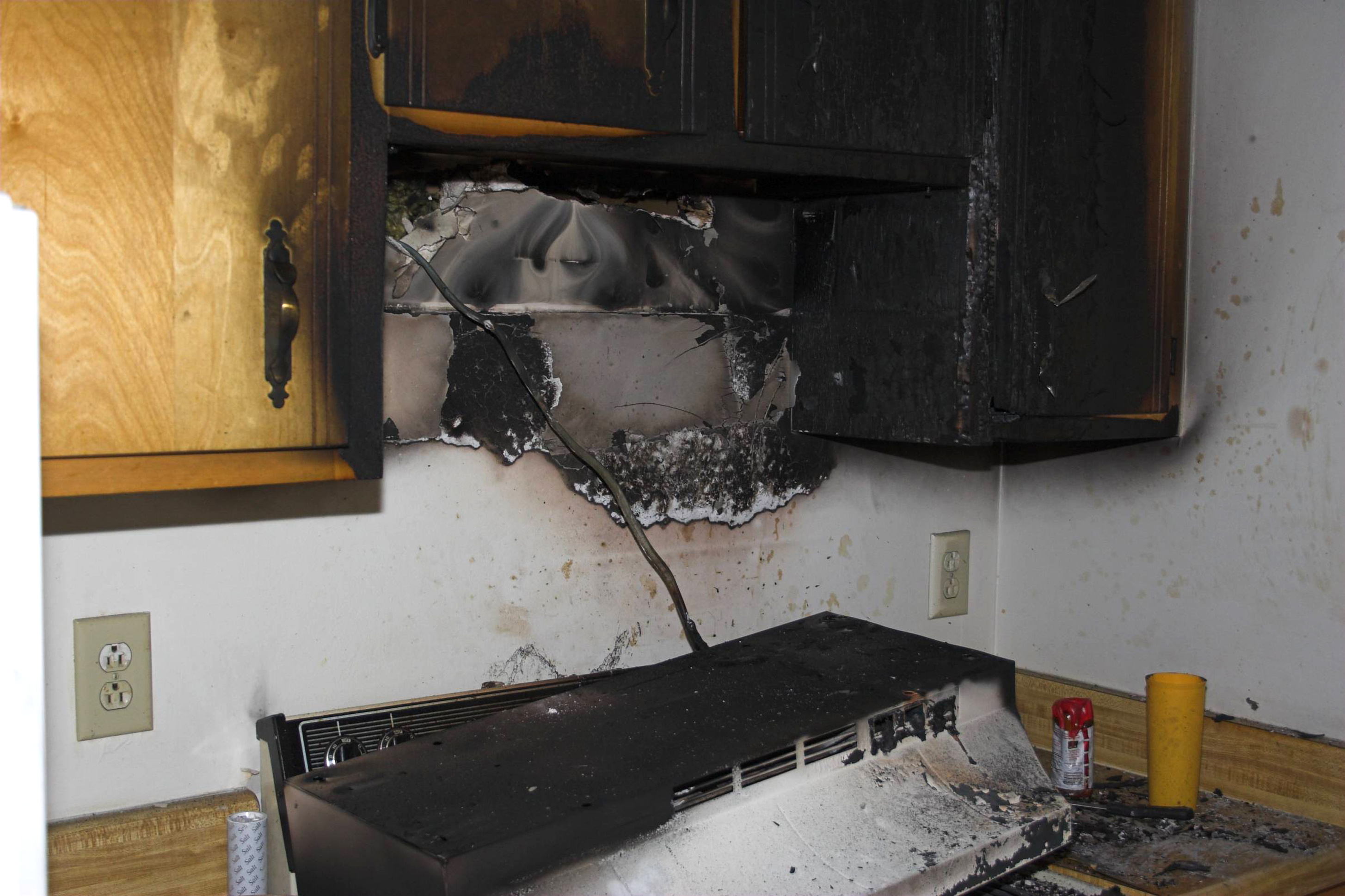 Fire damage