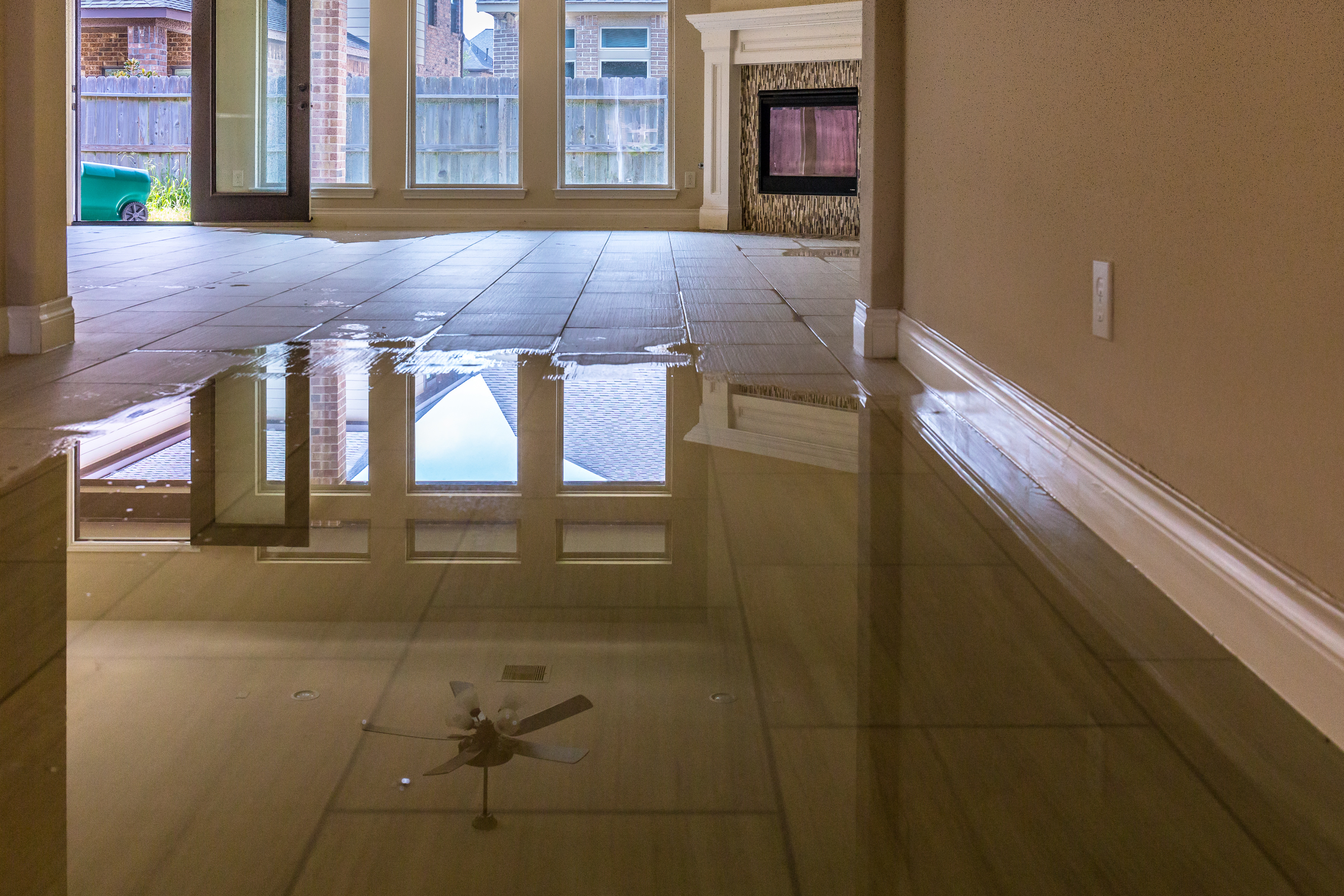 Flood damage detail