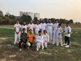 DLSW Trails New Cricket Ground in Hong Kong at Gin Drinkers Bay