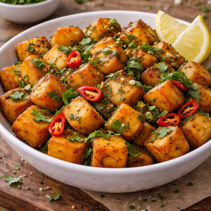 Batata Harra (spicy crispy potatoes)