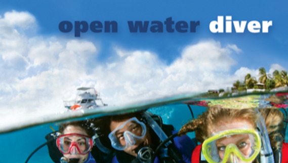 Plongeur en eau libre