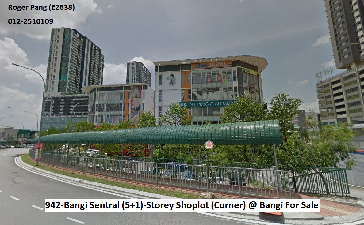 Bangi Sentral (5+1)-Storey Shoplot (Corner) @ Bangi For Sale