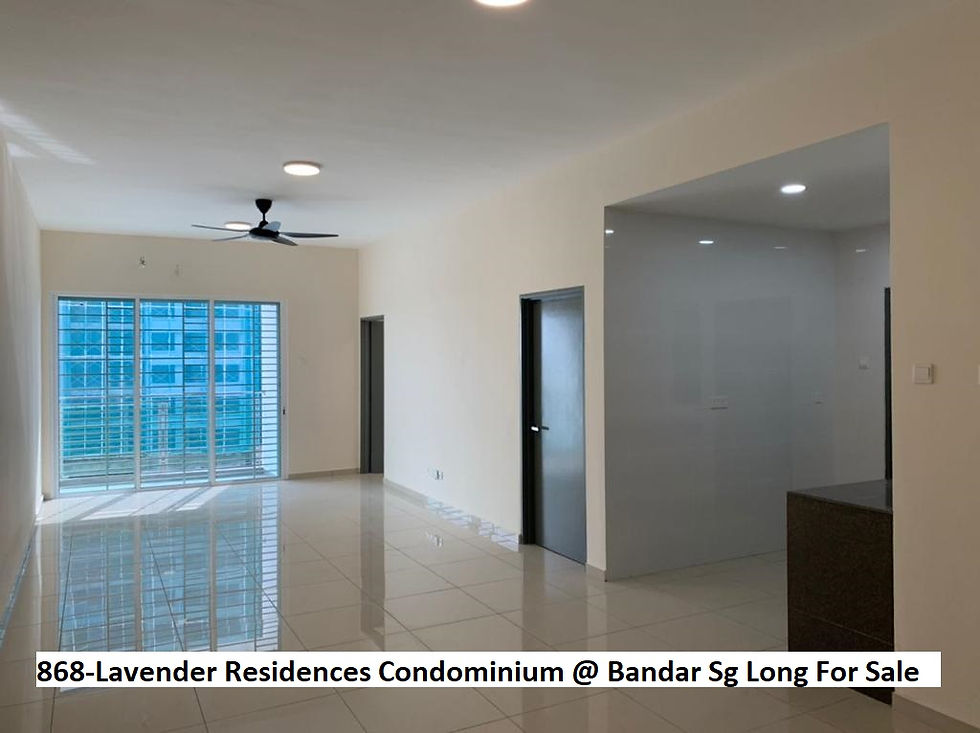 Lavender Residences Condominium @ Bandar Sg Long For Sale