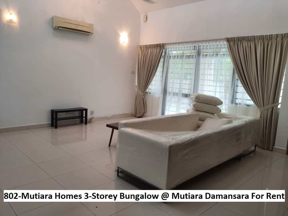 Mutiara Homes 3-Storey Bungalow Corner Lot @ Mutiara Damansara 出租