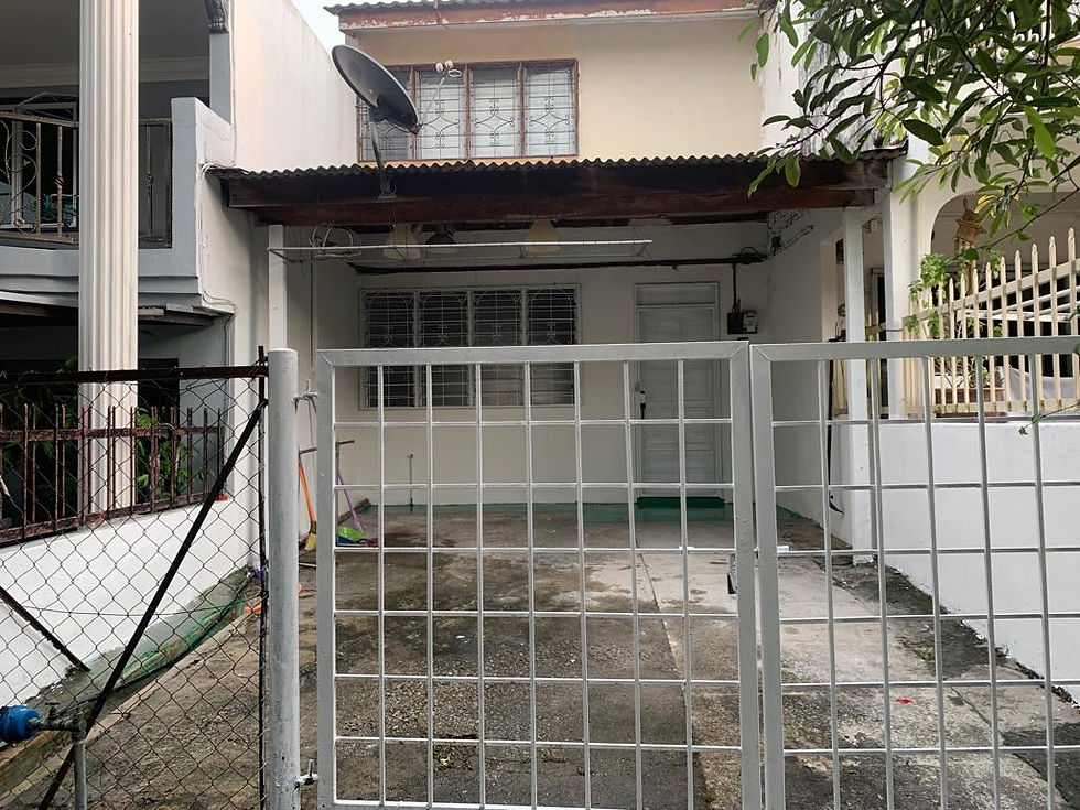Taman University Indah @ Double storey low cost terrace house for Sale