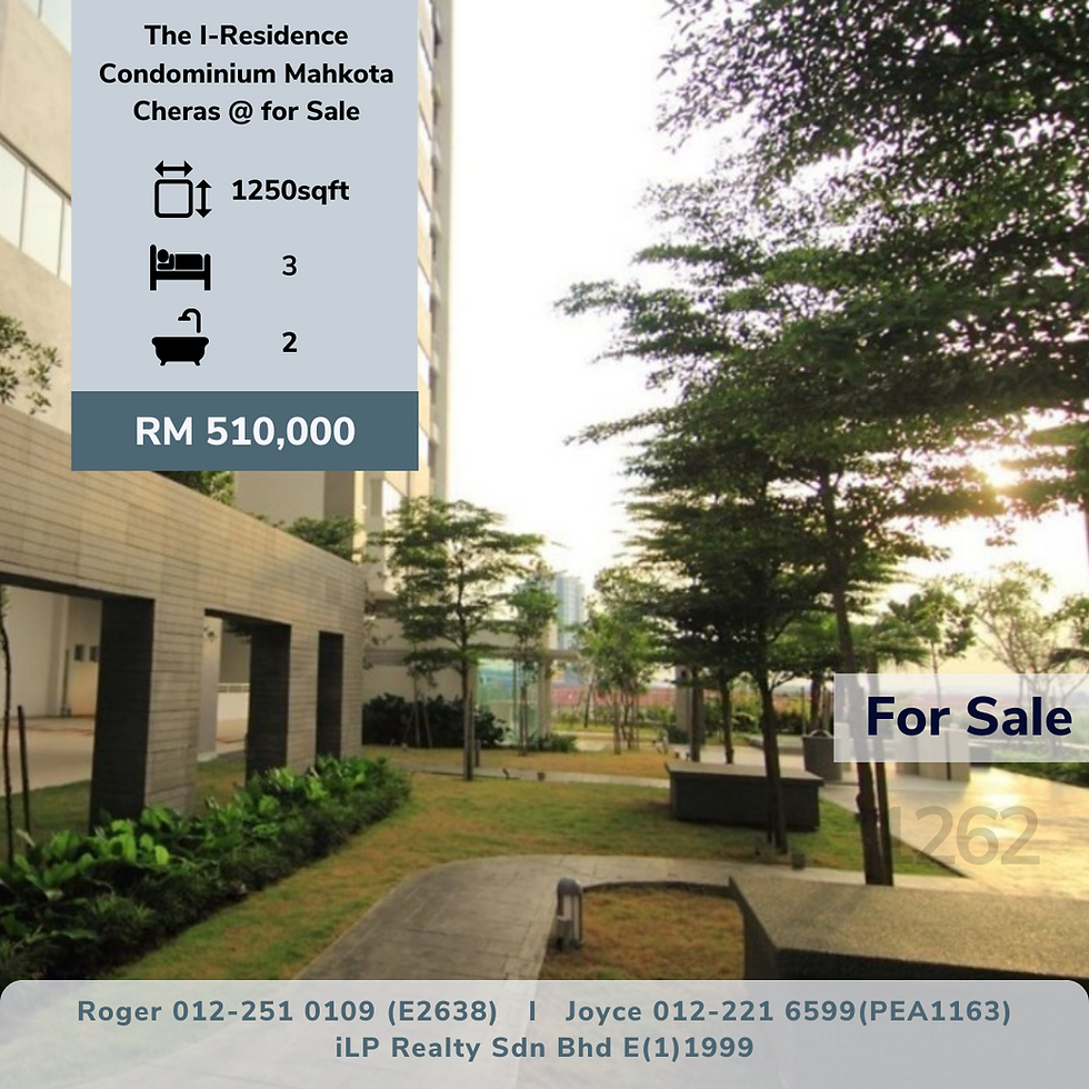 The I-Residence Condominium @ Kota Damansara For Sale
