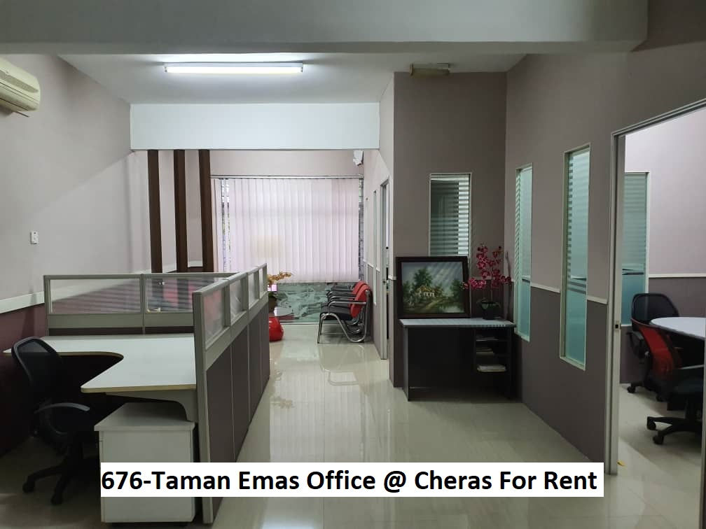 Taman Emas Office @ Cheras For Rent