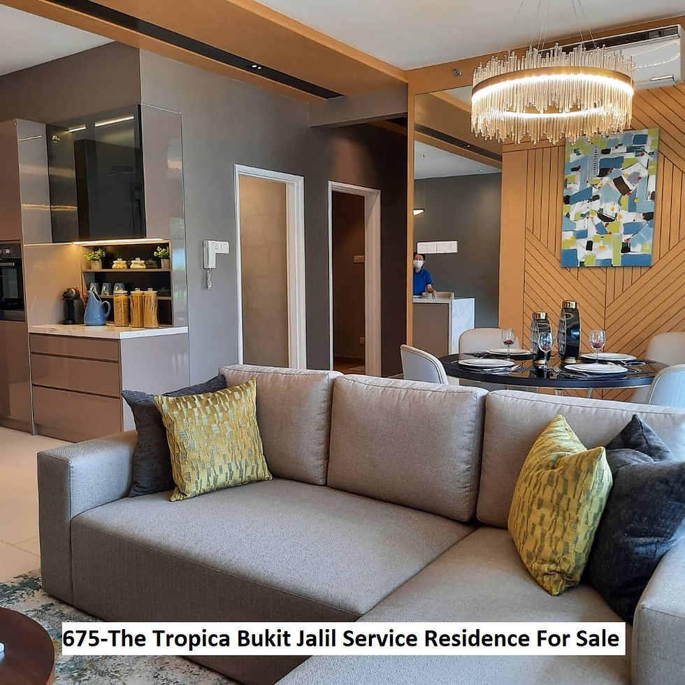 Tropica Bukit Jalil 服務公寓出售