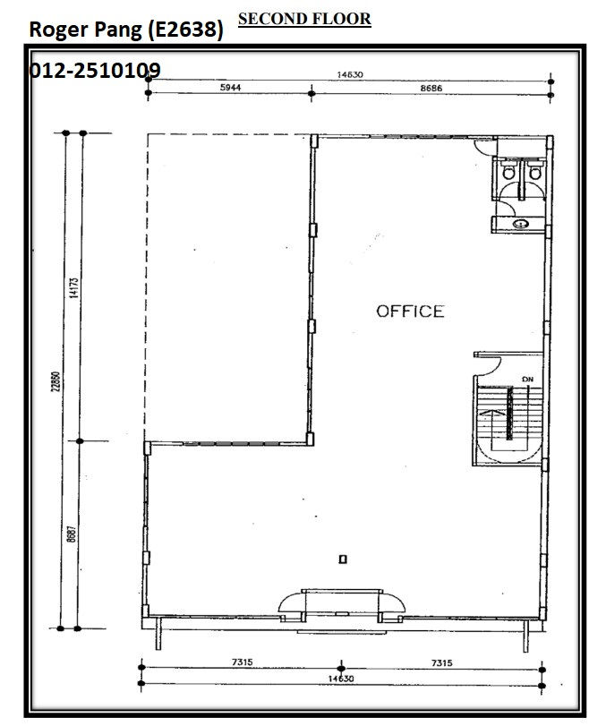 Thumbnail: Taman Usahawan Kepong 3 Storey Shop-Office (End) @ Kepong, KL For Sale