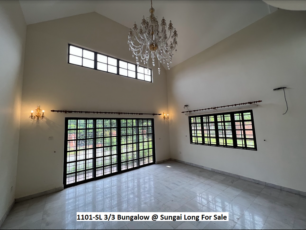 SL 3/3 Bungalow @ Sungai Long For Sale