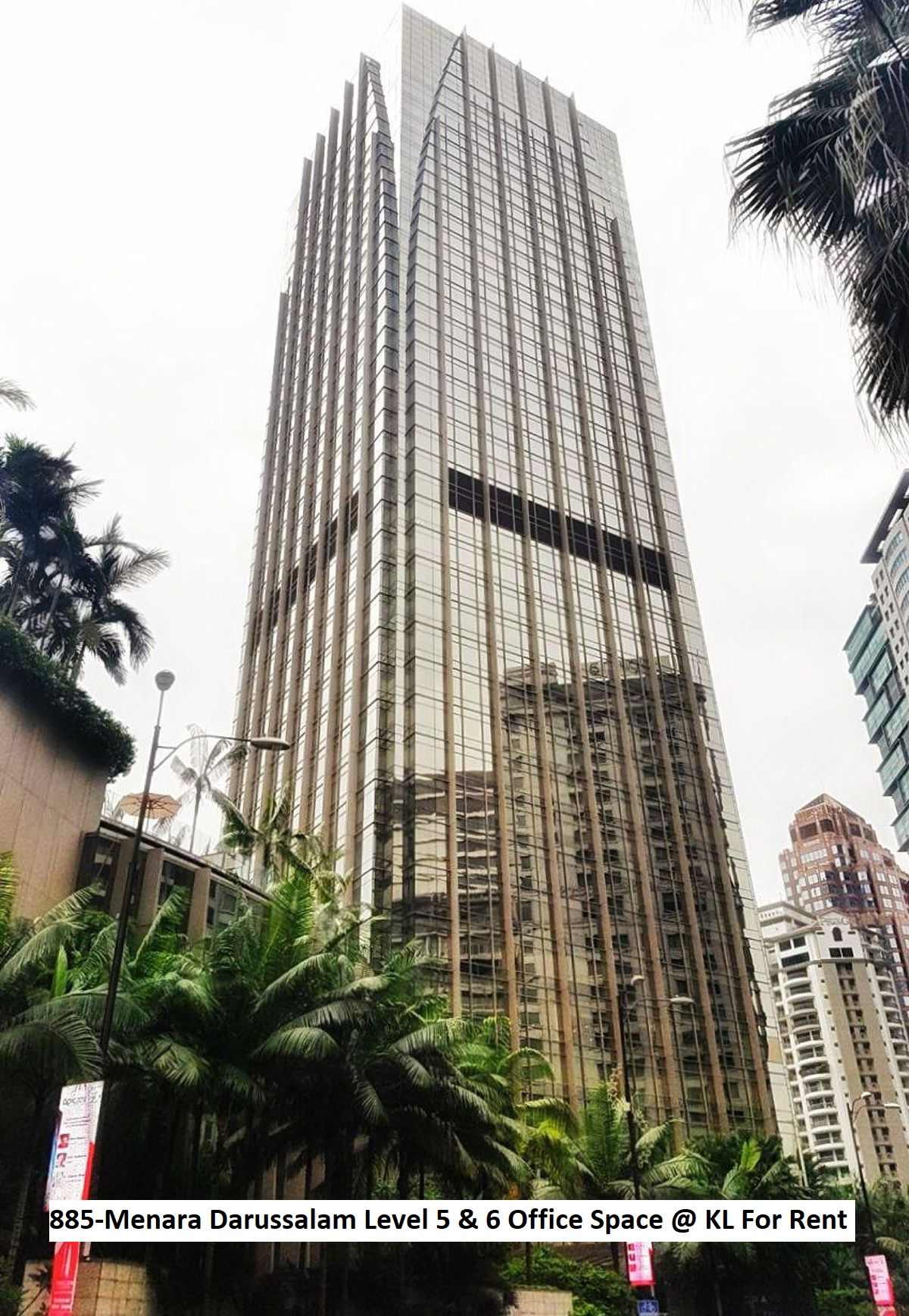 Menara Darussalam Level 5 & 6 Office Space @ KL For Rent