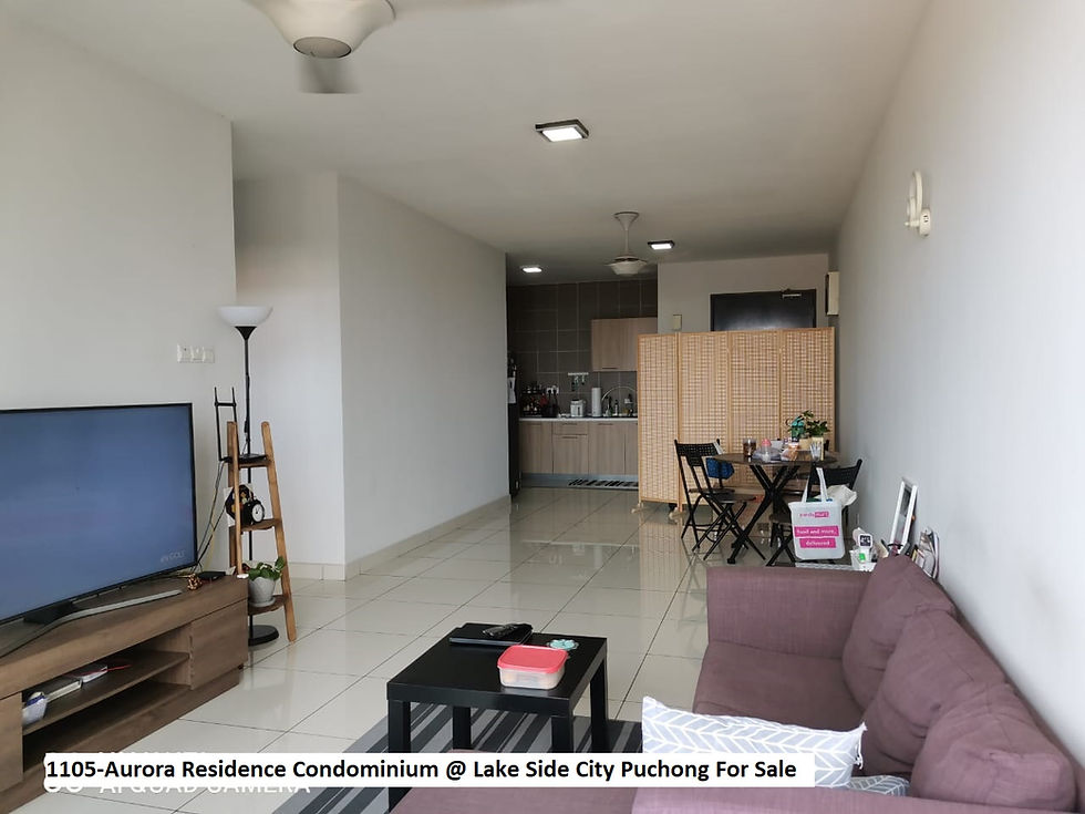 Aurora Residence Condominium @ Lake Side City Puchong For Sale