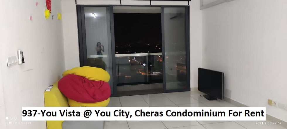 You Vista @ You City, Cheras Condominium For Rent