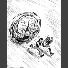 inktober 2022 armadillo