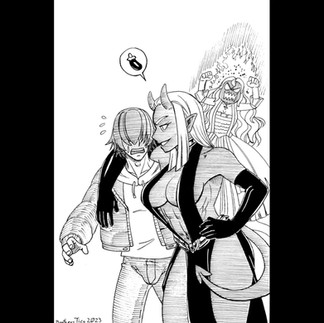 Inktober 2023 Day 17 Demon