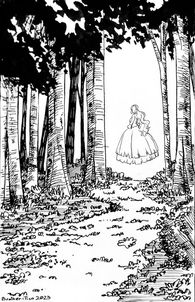 inktober 2023 3 woods