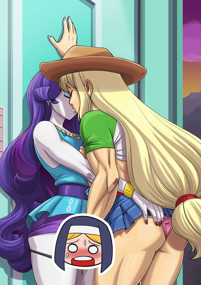 Equestria Girls Applejack and Rarity Part 2 NSFW