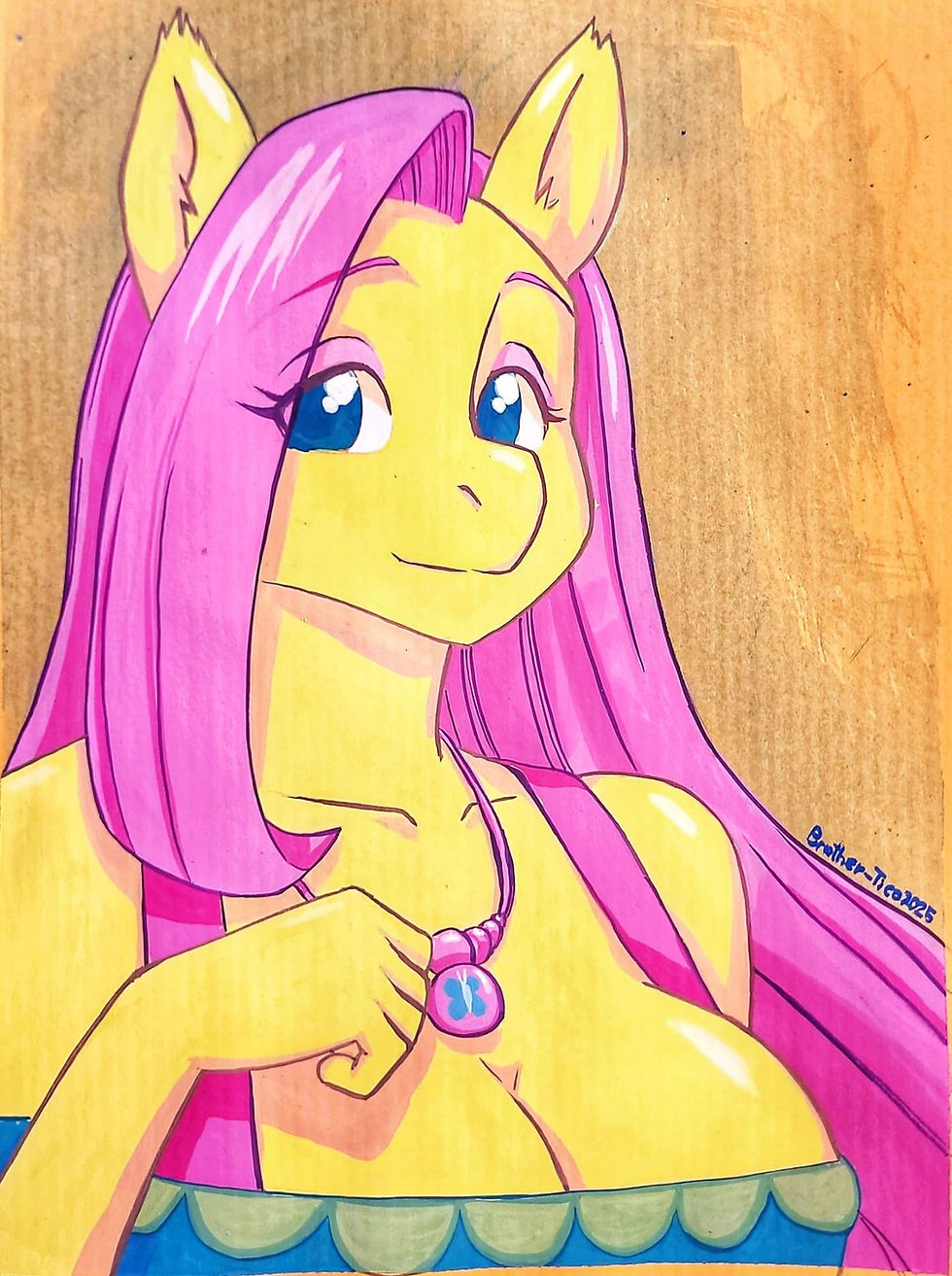 Fluttershy Anthro Furry Form photo2
