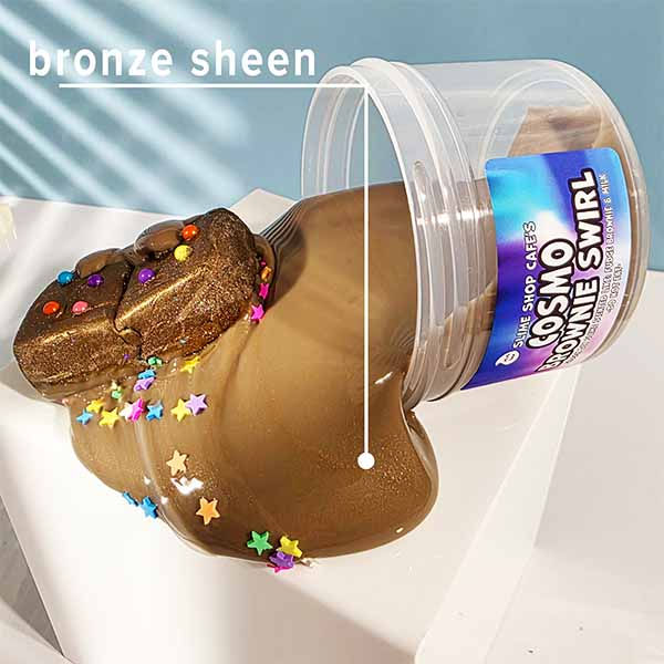 Thumbnail: Cosmo Brownie Swirl Glossy DIY Slime