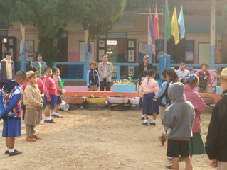 นิเทศ ติดตามค่ายภาษาอังกฤษแบบเข้มโรงเรียนห้วยแทง เครือข่ายเวียงกานต์