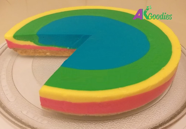 Rainbow Cheese Cake