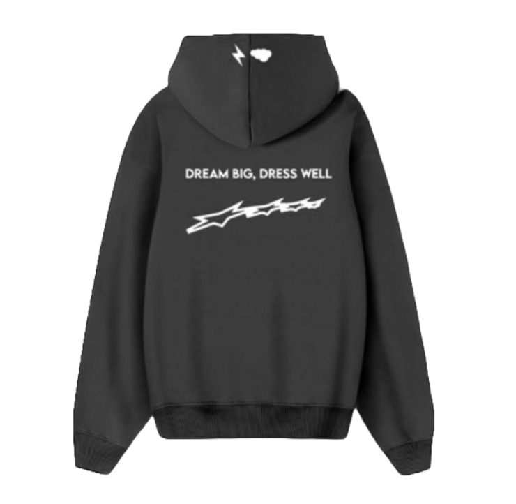 Miniatura: Hoodie stars black🖤