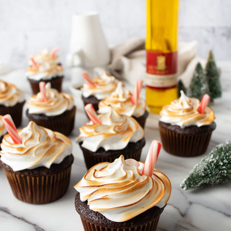 Hot Chocolate Cupcakes 