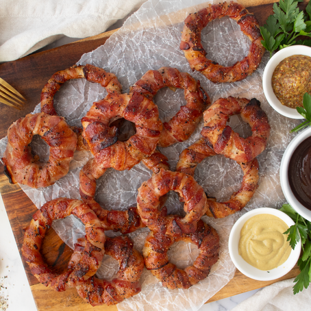 Bacon Wrapped Onion Rings 