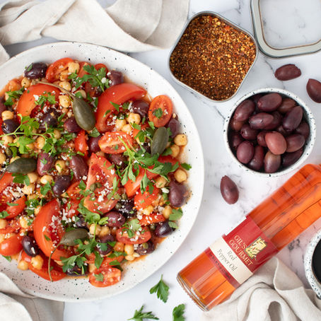 Puttanesca Salad with Kalamata Olives