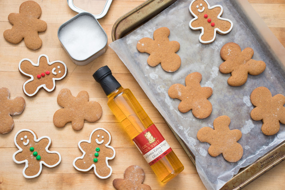 Olive Oil Gingerbread Cookies